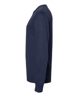 Hanes W120 Adult Workwear Long-Sleeve Pocket T-Shirt #color_NAVY