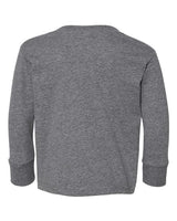 Rabbit Skins RS3302 Toddler Long-Sleeve Fine Jersey T-Shirt #color_GRANITE HEATHER