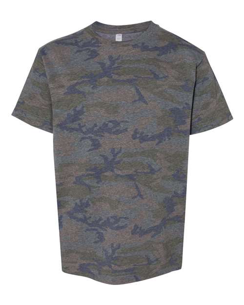 LAT 6101 Youth Fine Jersey T-Shirt #color_VINTAGE CAMO