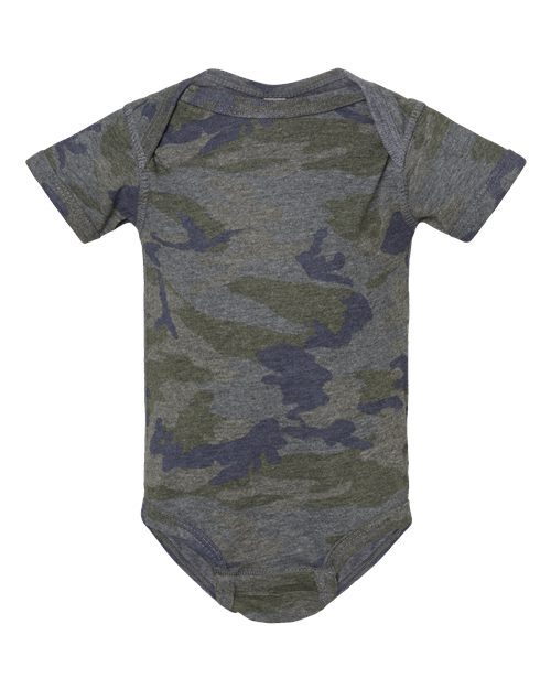 Rabbit Skins 4424 Infant Fine Jersey Bodysuit #color_VINTAGE CAMO
