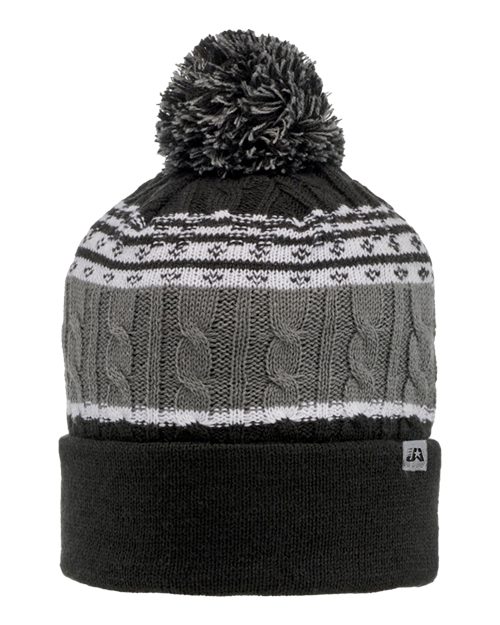 Top Of The World TW5002 Adult Altitude Knit Cap #color_BLACK
