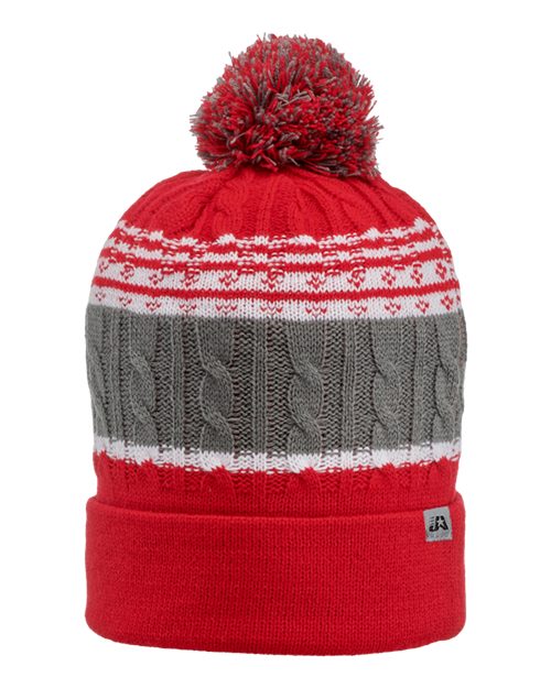 Top Of The World TW5002 Adult Altitude Knit Cap #color_RED