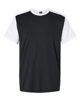 Alleson Athletic 532CJ Crewneck Baseball Jersey #color_Black/ White