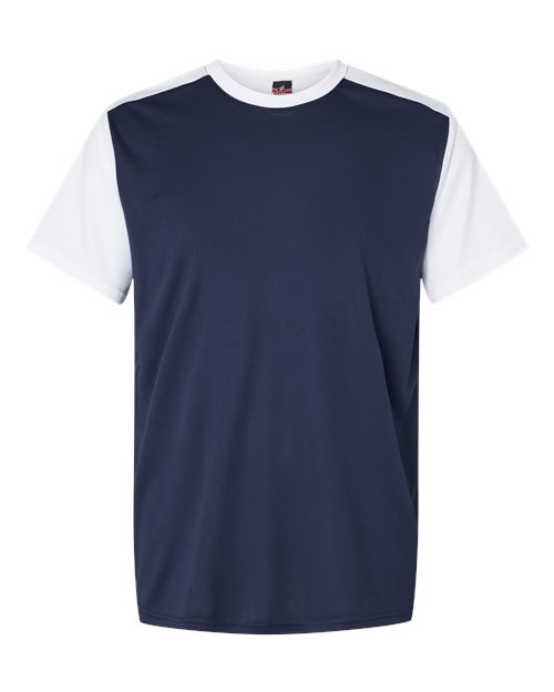 Alleson Athletic 532CJ Crewneck Baseball Jersey #color_Navy/ White