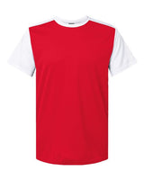 Alleson Athletic 532CJ Crewneck Baseball Jersey #color_Red/ White