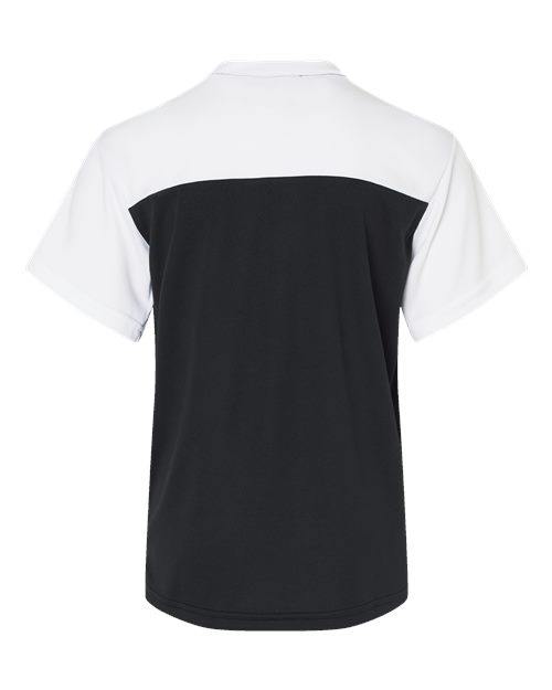 Alleson Athletic 532CJY Youth Crewneck Baseball Jersey #color_Black/ White