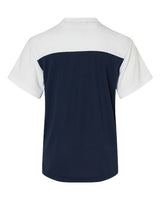 Alleson Athletic 532CJY Youth Crewneck Baseball Jersey #color_Navy/ White
