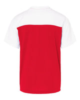 Alleson Athletic 532CJY Youth Crewneck Baseball Jersey #color_Red/ White