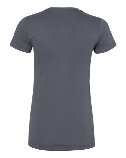 American Apparel BB301W Ladies' Poly-Cotton Short-Sleeve Crewneck #color_ASPHALT