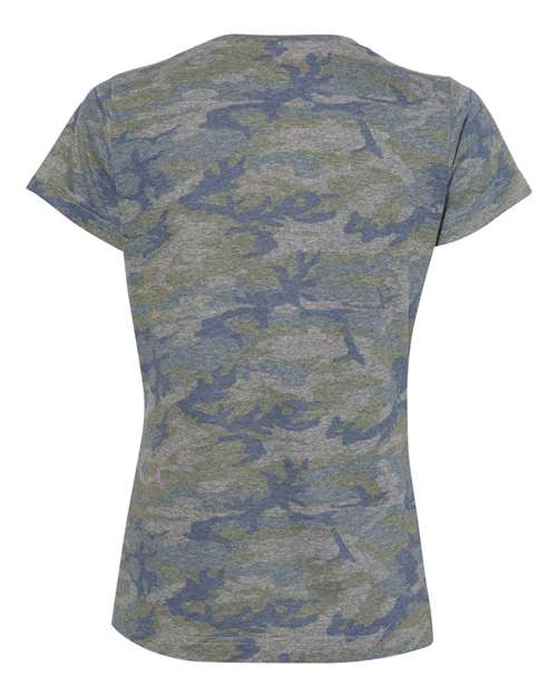 LAT 3516 Ladies' Fine Jersey T-Shirt #color_VINTAGE CAMO