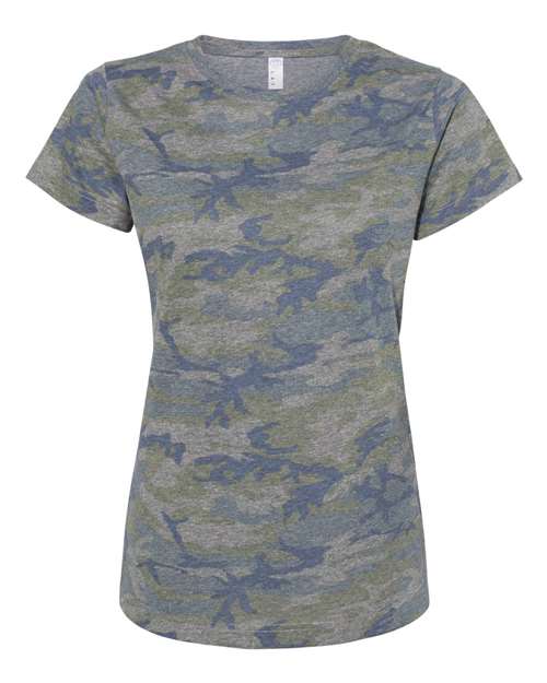 LAT 3516 Ladies' Fine Jersey T-Shirt #color_VINTAGE CAMO