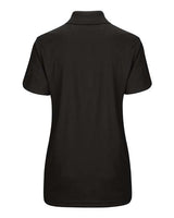 Red Kap SK97 Women's Short Sleeve Performance Knit Pocketless Core Polo #color_Black