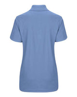 Red Kap SK97 Women's Short Sleeve Performance Knit Pocketless Core Polo #color_Medium Blue