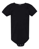 Gildan G64ZEE SoftstyleInfant 5.5 oz.  One-Piece #color_BLACK