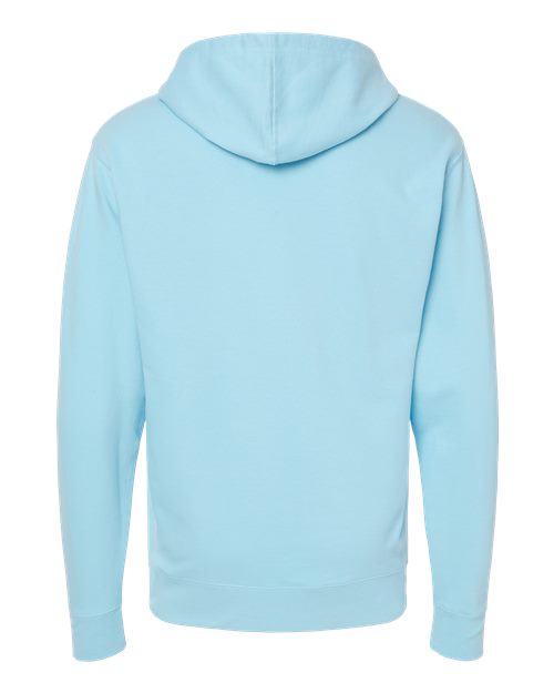 Independent Trading Co. SS4500 Midweight Hooded Sweatshirt #color_Blue Aqua