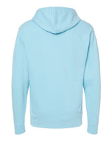 Independent Trading Co. SS4500 Midweight Hooded Sweatshirt #color_Blue Aqua