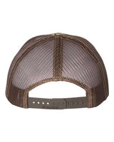 Richardson 112P Printed Trucker Cap #color_Realtree Edge/ Brown