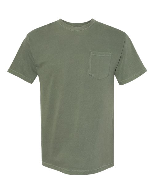 Comfort Colors 6030CC Adult Heavyweight Pocket T-Shirt #color_MOSS