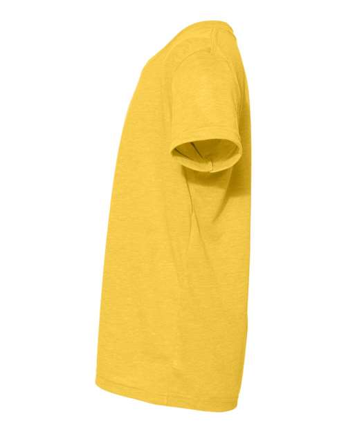Bella + Canvas 3413Y Youth Triblend Short-Sleeve T-Shirt #color_YLW GOLD TRBLND