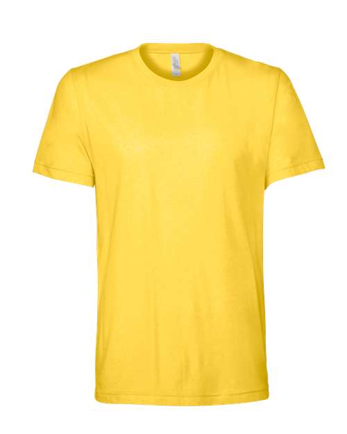 Bella + Canvas 3001CVC Unisex Heather CVC T-Shirt #color_HEATHER YELLOW