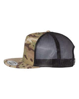 Yupoong 6006MC Classics Adult 5-Panel Multicam Trucker Hat #color_MULTICAM