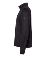 Adidas A401 Lightweight Quarter-Zip Pullover #color_Black