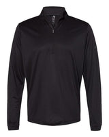 Adidas A401 Lightweight Quarter-Zip Pullover #color_Black