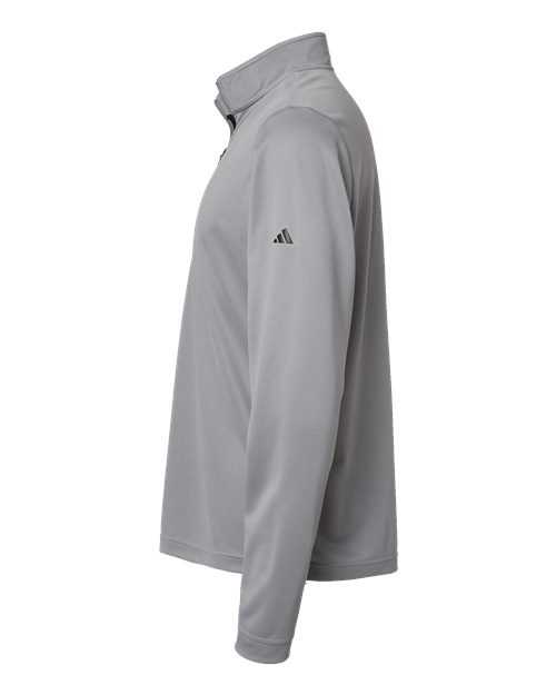 Adidas A401 Lightweight Quarter-Zip Pullover #color_Grey Three
