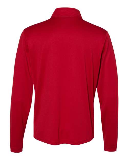 Adidas A401 Lightweight Quarter-Zip Pullover #color_Power Red