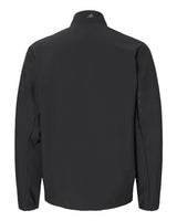 Adidas A267 3-Stripes Full-Zip Jacket #color_Black/ Black
