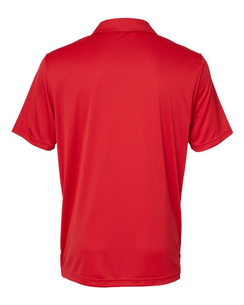 Adidas A324 3-Stripes Chest Polo #color_Collegiate Red/ Black