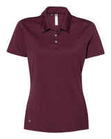 Adidas A231 Women's Performance Polo #color_Maroon