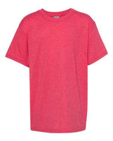 Gildan G500B Youth Heavy Cotton T-Shirt #color_HEATHER RED