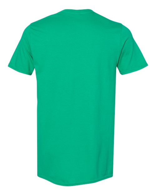Gildan G640 Adult Softstyle 4.5 oz T-Shirt #color_KELLY GREEN