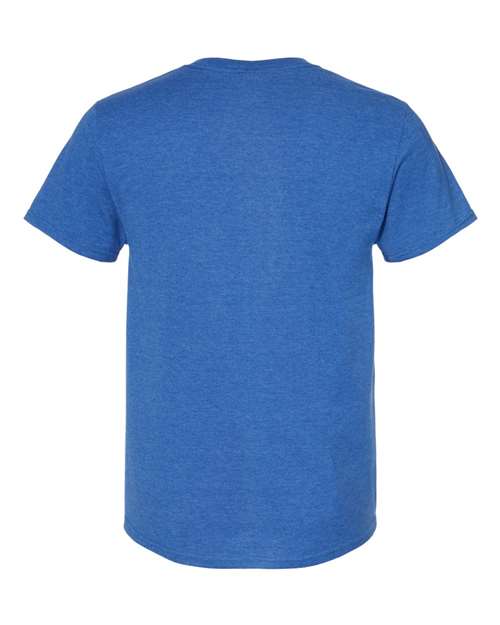 Jerzees 560MR Adult Premium Blend Ring-Spun T-Shirt #color_RETRO HTH ROYAL