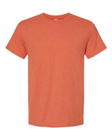 Jerzees 560MR Adult Premium Blend Ring-Spun T-Shirt #color_VIN HTHR ORANGE