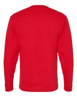 Hanes 5286 Men's ComfortSoft Cotton Long-Sleeve T-Shirt #color_ATHLETIC RED