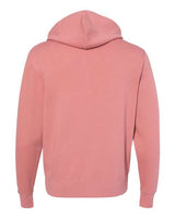 Independent Trading Co. AFX90UNZ Lightweight Full-Zip Hooded Sweatshirt #color_Dusty Rose