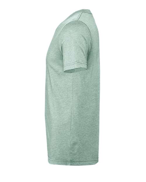 Bella + Canvas 3001CVC Unisex Heather CVC T-Shirt #color_HTH PRSM DSTY BL