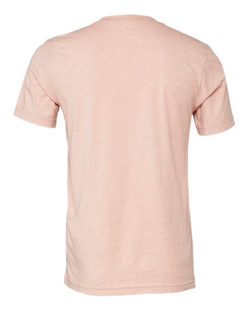 Bella + Canvas 3001CVC Unisex Heather CVC T-Shirt #color_HTHR PRISM PEACH