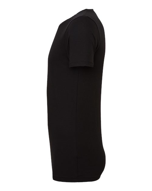 Bella + Canvas 3001CVC Unisex Heather CVC T-Shirt #color_SOLID BLK BLEND