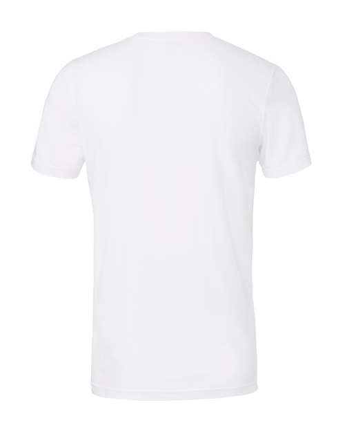 Bella + Canvas 3001CVC Unisex Heather CVC T-Shirt #color_SOLID WHT BLEND