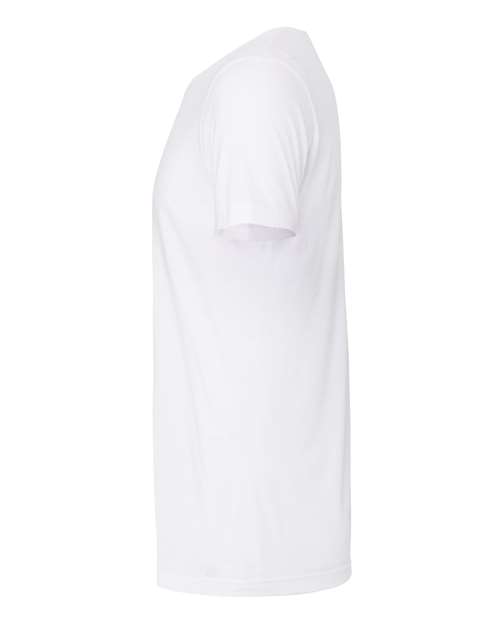 Bella + Canvas 3001CVC Unisex Heather CVC T-Shirt #color_SOLID WHT BLEND