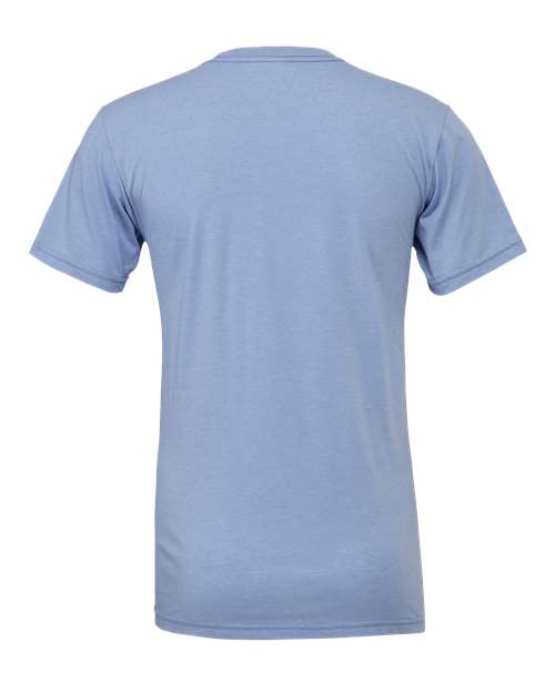 Bella + Canvas 3001CVC Unisex Heather CVC T-Shirt #color_HEATHER BLUE