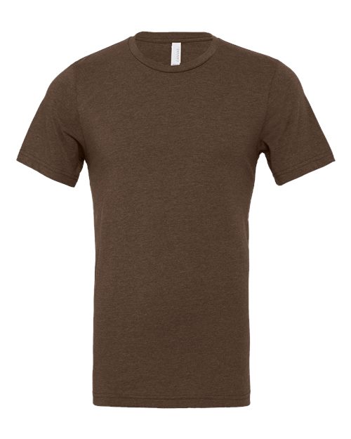 Bella + Canvas 3001CVC Unisex Heather CVC T-Shirt #color_HEATHER BROWN