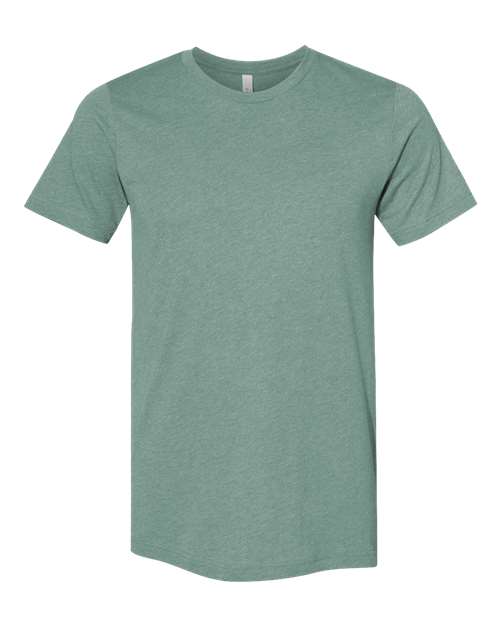 Bella + Canvas 3001CVC Unisex Heather CVC T-Shirt #color_HTHR DUSTY BLUE