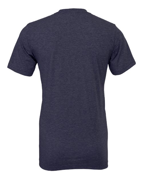 Bella + Canvas 3001CVC Unisex Heather CVC T-Shirt #color_HEATHER MID NAVY