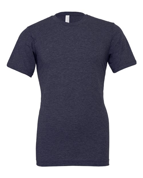 Bella + Canvas 3001CVC Unisex Heather CVC T-Shirt #color_HEATHER MID NAVY