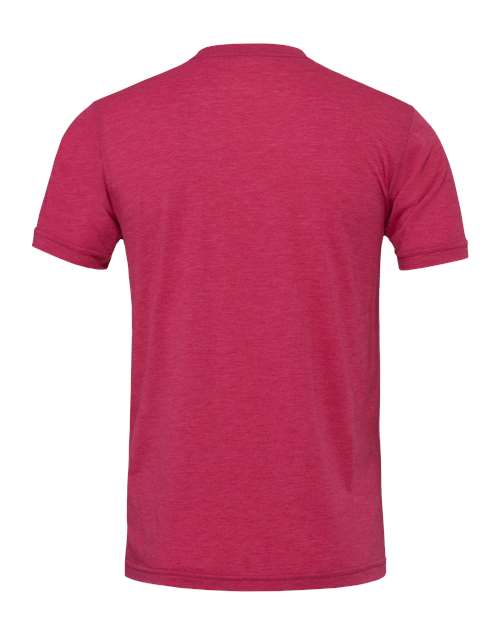 Bella + Canvas 3001CVC Unisex Heather CVC T-Shirt #color_HTHR RASPBERRY