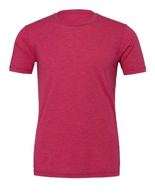 Bella + Canvas 3001CVC Unisex Heather CVC T-Shirt #color_HTHR RASPBERRY